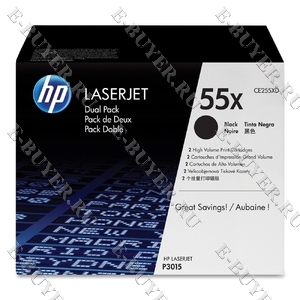 Тонер-картридж HP 55X Двойной CE255XD