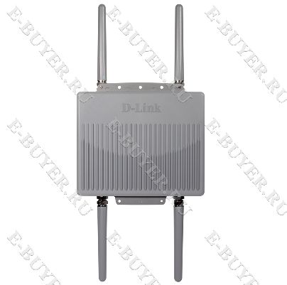 AirPremier N™ внешняя двухдиапазонная беспроводная 2.4 ГГц (802.11b/g/n)/ 5ГГц (802.11a/n) точка доступа D-link DAP-3690 с поддержкой PoE и 2 портами 10/100/1000BASE-TX, до 300 Мбит/с