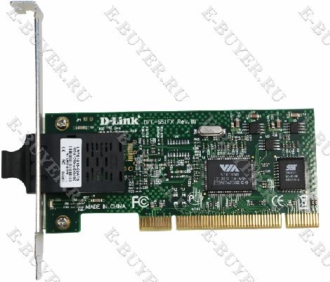 Сетевой адаптер Fast Ethernet D-Link DFE-551FX/B1A для шины PCI