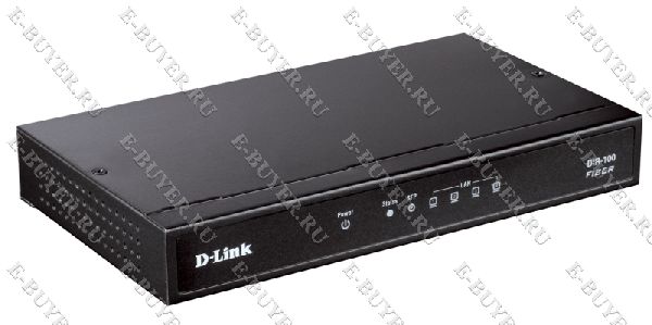 Широкополосный Ethernet-маршрутизатор D-link DIR-100/FE/E1A c 4 портами 10/100 Мбит/с, 1 портом SFP 10/100 Мбит/с