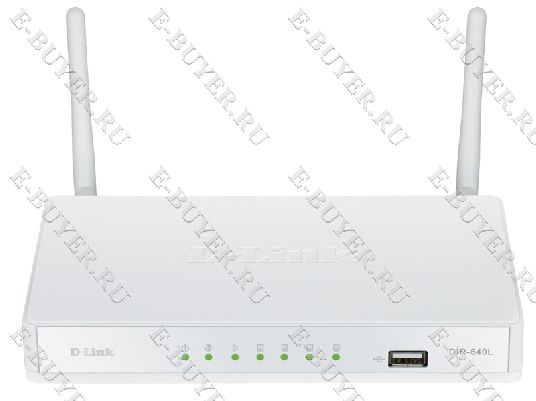 Широкополосный беспроводной VPN-маршрутизатор Cloud D-link DIR-640L/A2A до 300 Мбит/с