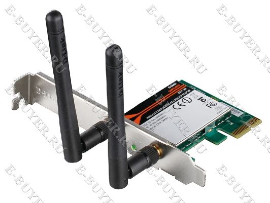 Двухдиапазонный беспроводной PCIe-адаптер D-Link DWA-566/A1A 300