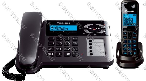 Телефон Dect Panasonic KX-TG6461RUT