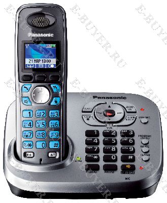 Телефон Dect Panasonic KX-TG8041RUM