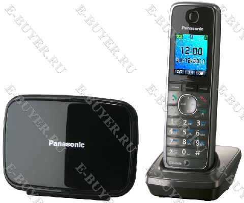 Телефон Dect Panasonic KX-TG8611RUM