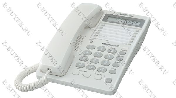 Телефон проводной Panasonic KX-TS2365RUW