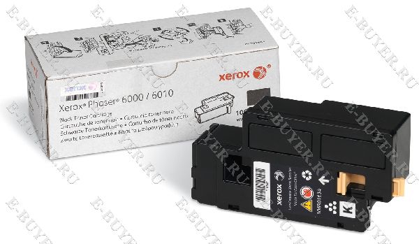 Тонер-картридж (2т.) Xerox для Phaser 6000/6010/ WC 6015 106R01634