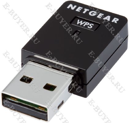 Беспроводной USB 2.0 микро-адаптер 300 Мбит/с (маленький черный корпус) WNA3100M-100PES