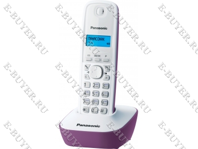 Телефон Dect Panasonic (сиреневый) KX-TG1611RUF