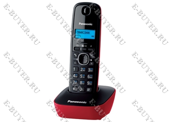 Телефон Dect Panasonic (красный) KX-TG1611RUR