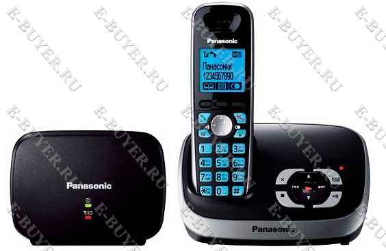 Телефон Dect Panasonic KX-TG6541RUB