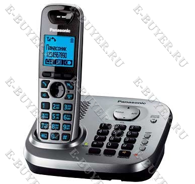 Телефон Dect Panasonic KX-TG6551RUM