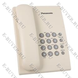 Телефон проводной Panasonic KX-TS2350RUJ