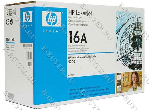 Тонер-картридж HP 16A Q7516A